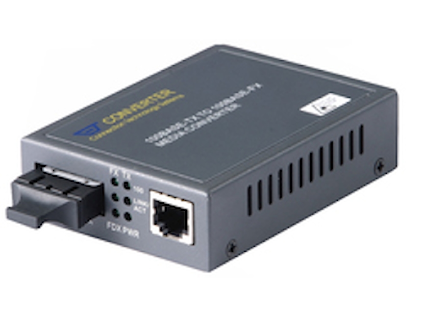Gigabit Ethernet 10/100/1000Base-T to 100/1000Base-X Media Converter
