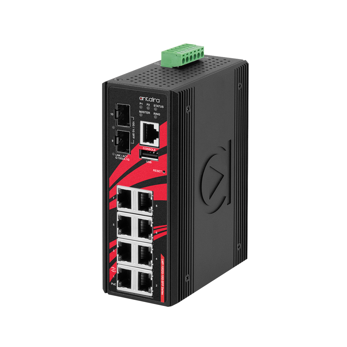Antaira LMP-1002G-10G-SFP-24